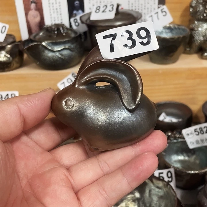 茶杯紫泥柴烧纯手工739