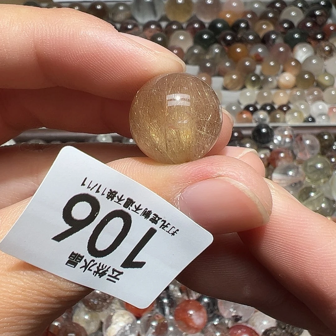 水晶未镶嵌珠宝半成品