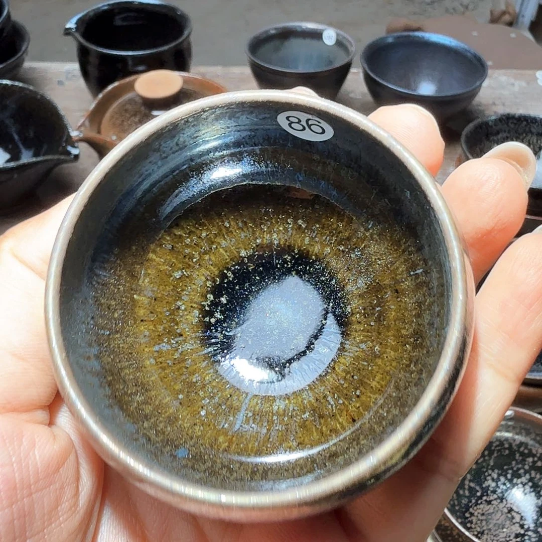 茶盏义兴龙窑建盏86