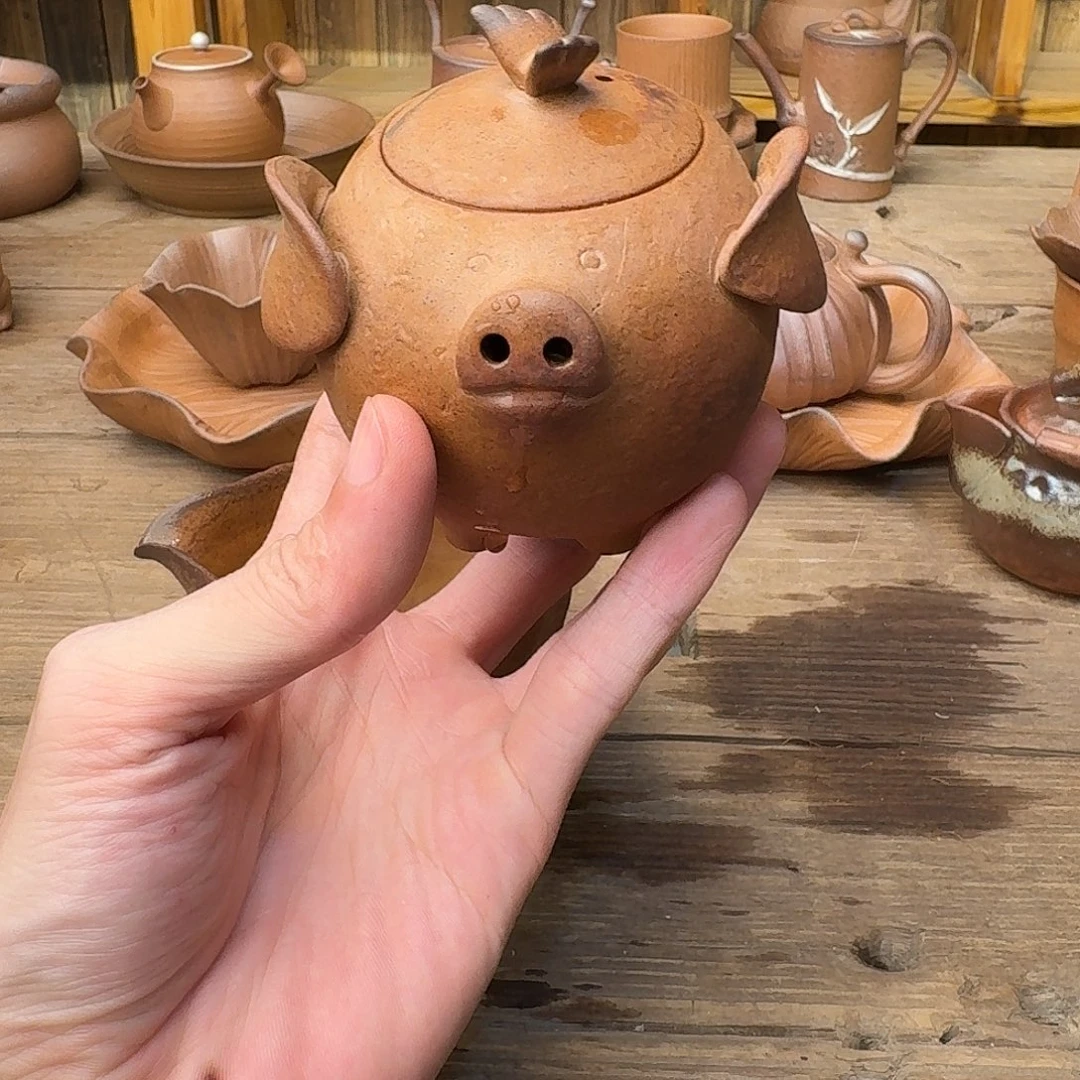 原矿老岩泥茶器系列