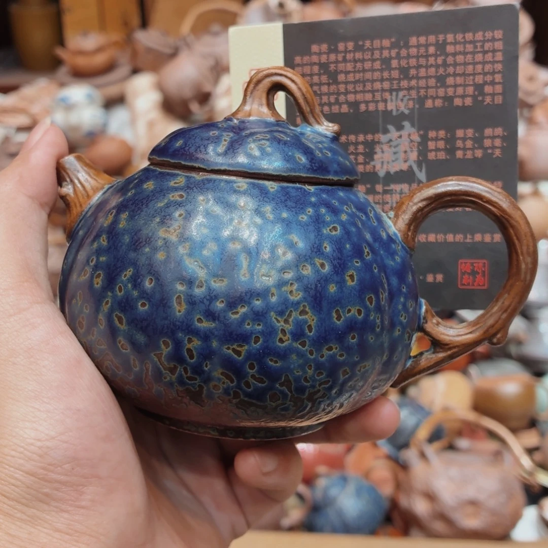 柴烧老岩泥高温茶器皿
