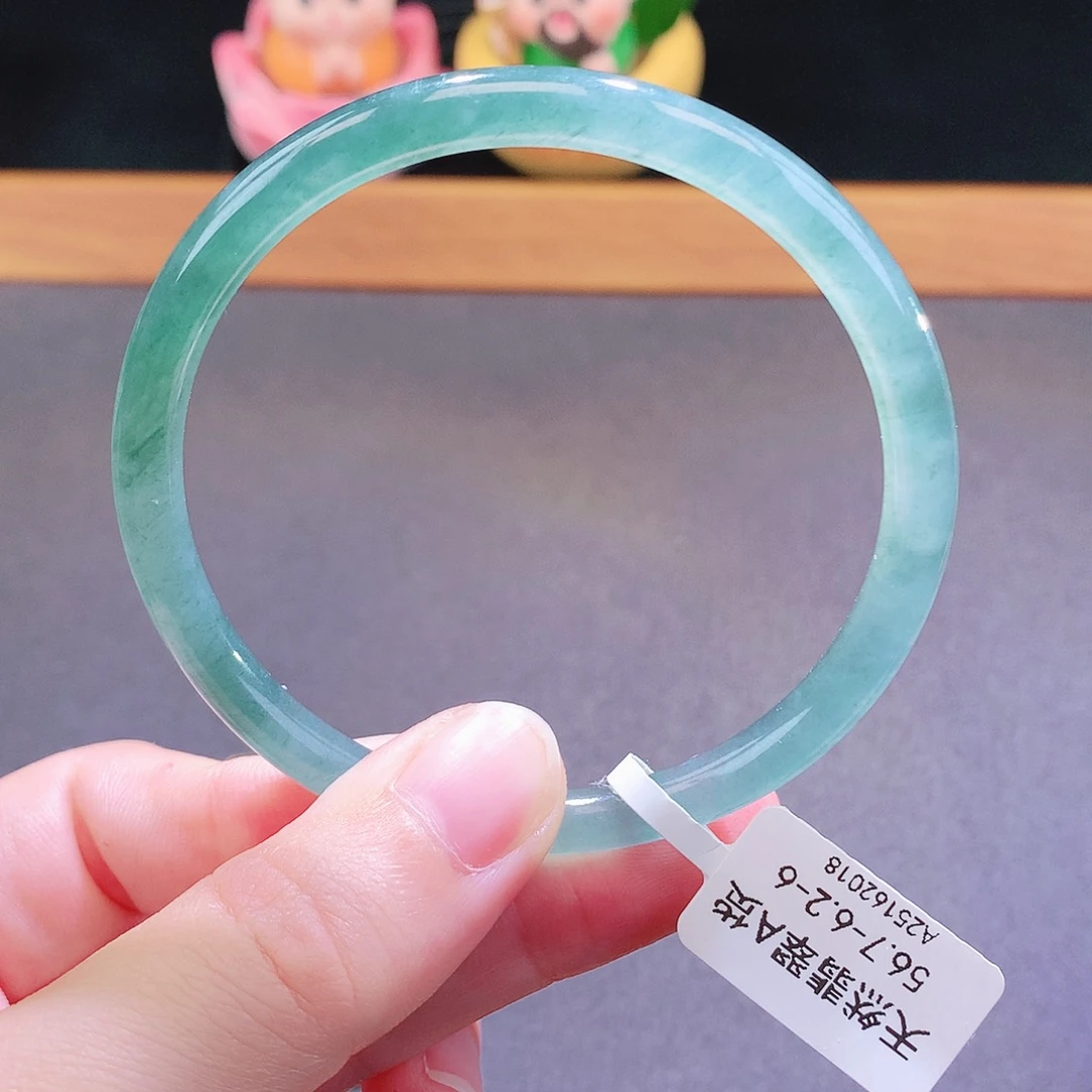 翡翠未镶嵌手镯天然翡翠