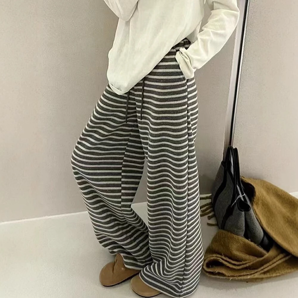 （孤品专属链接）松弛感百搭高腰阔腿长裤休闲裤