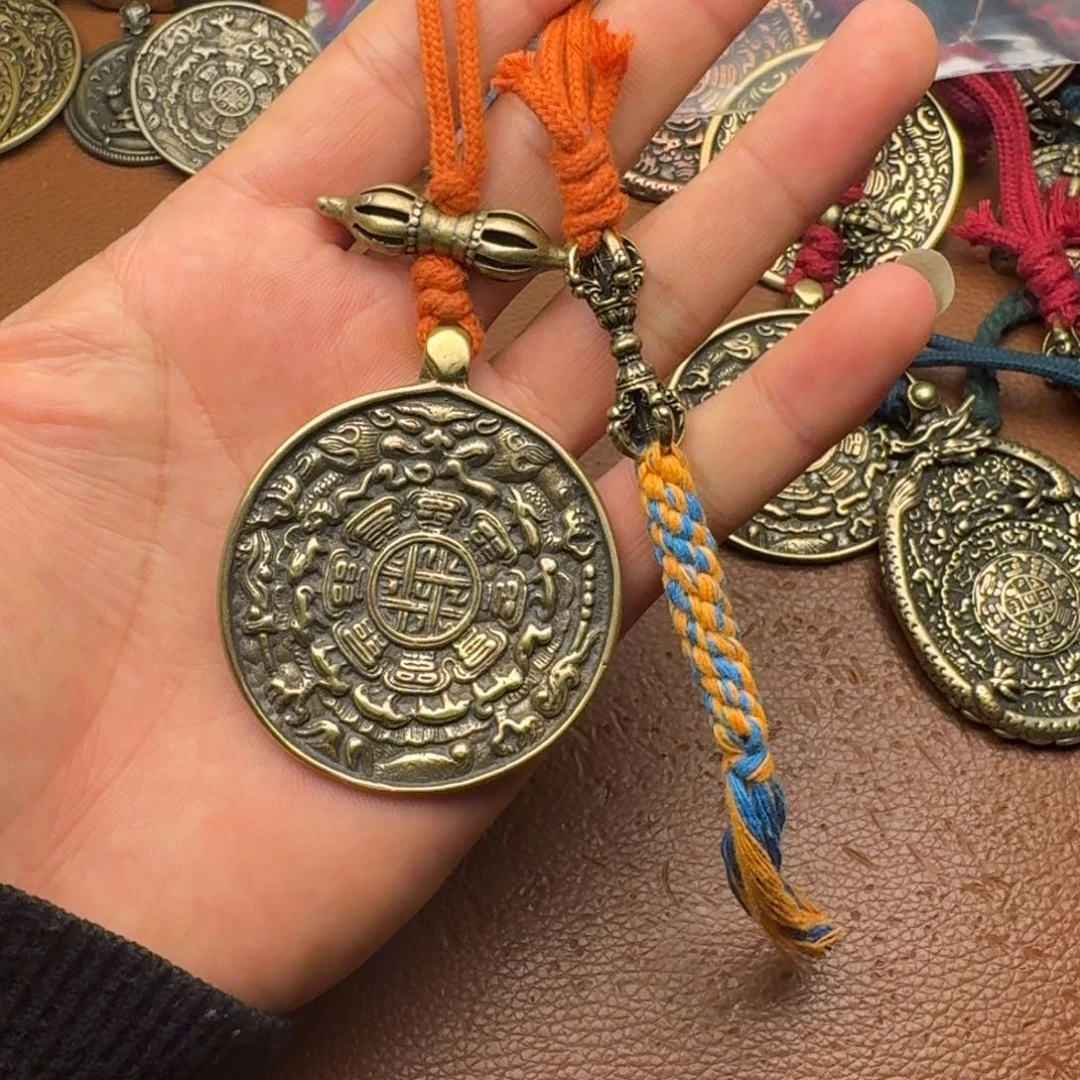 呆**?藏式风格j九宫八卦牌