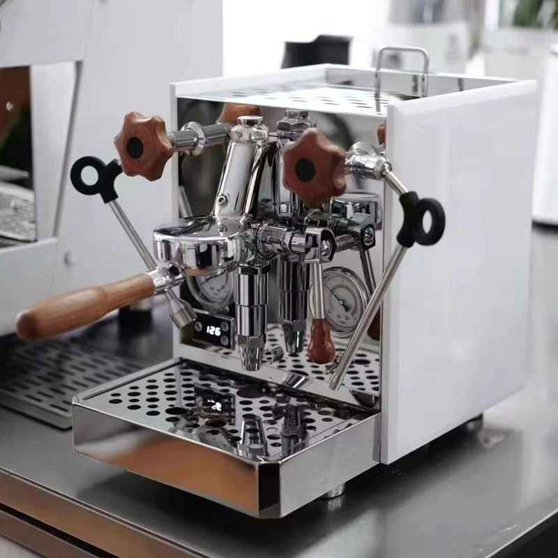 Raccea兰其亚RE-61麒麟咖啡要机61冲煮头不锈钢半自动家用咖啡机