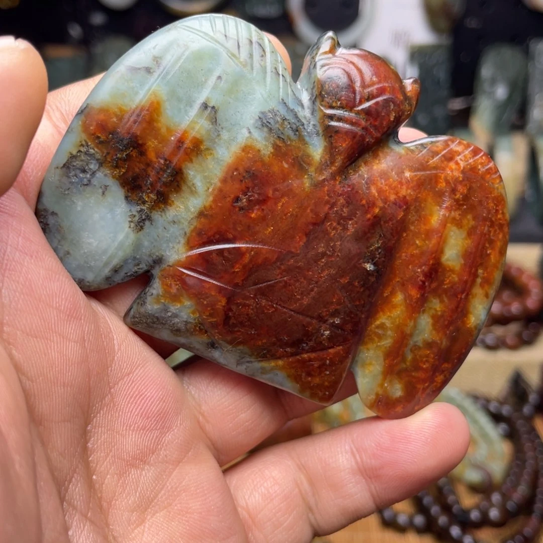 岫岩河磨玉（透闪石质玉）未镶嵌颈饰