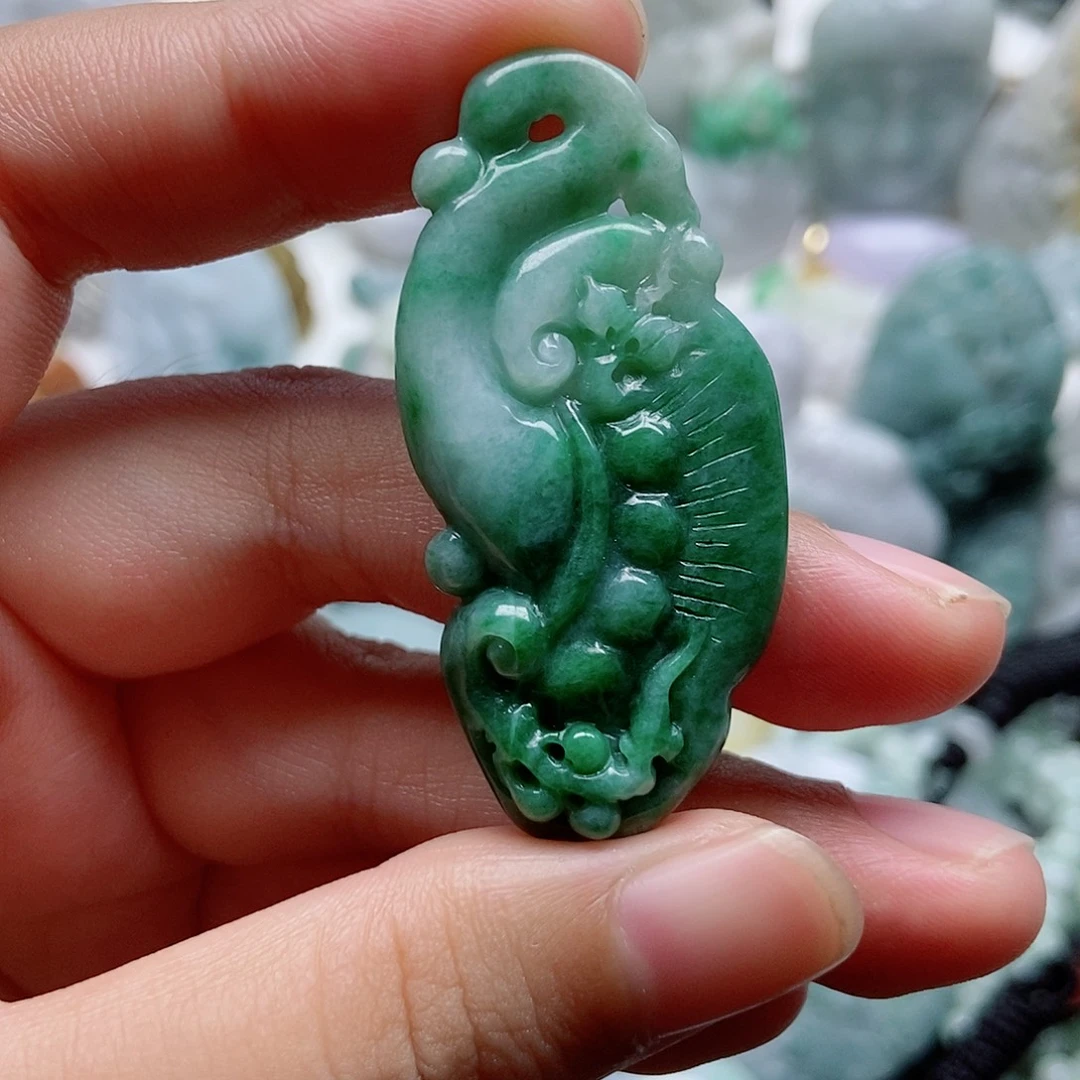吊坠(不含链)未镶嵌翡翠1