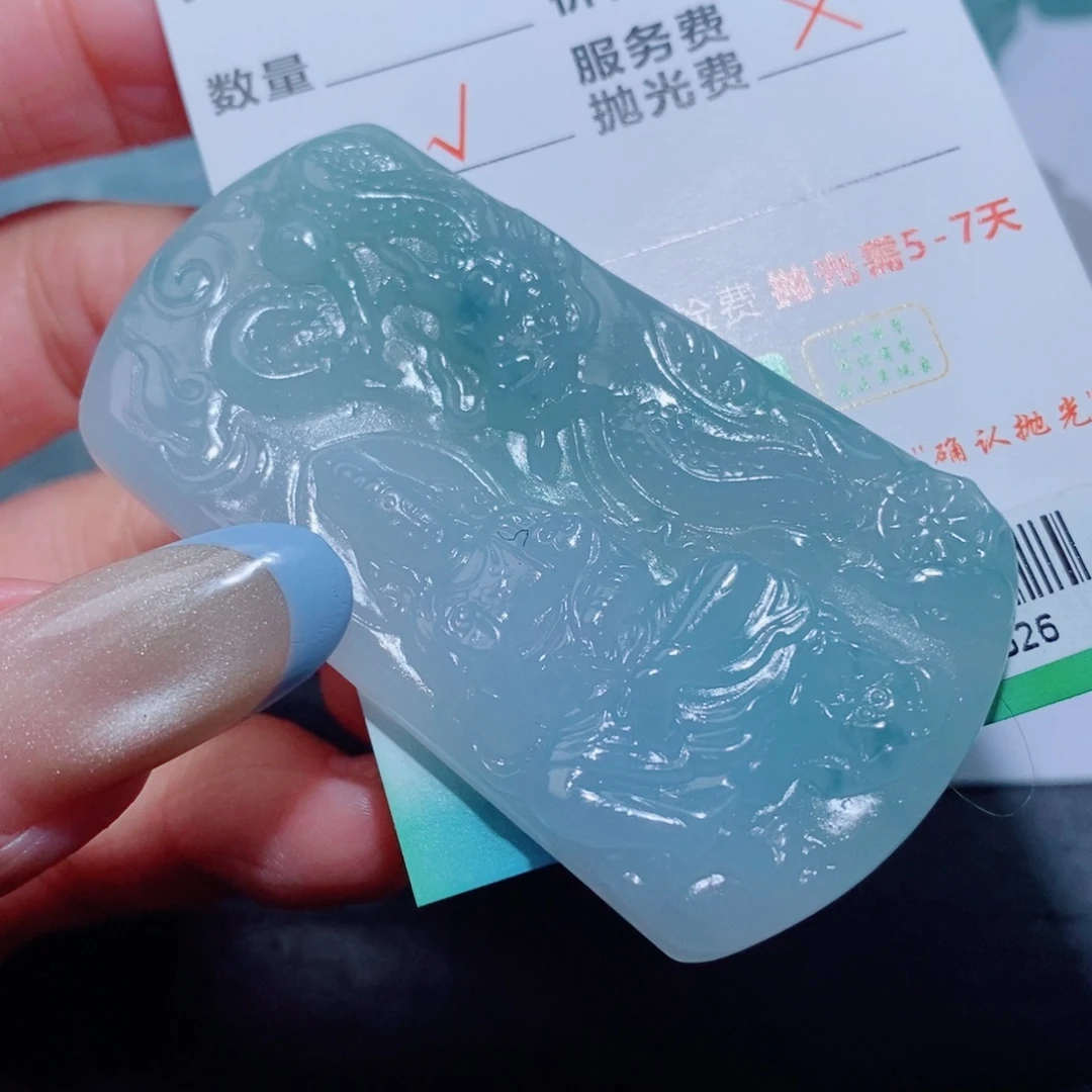 定制翡翠未镶嵌定制毛货翡翠挂件