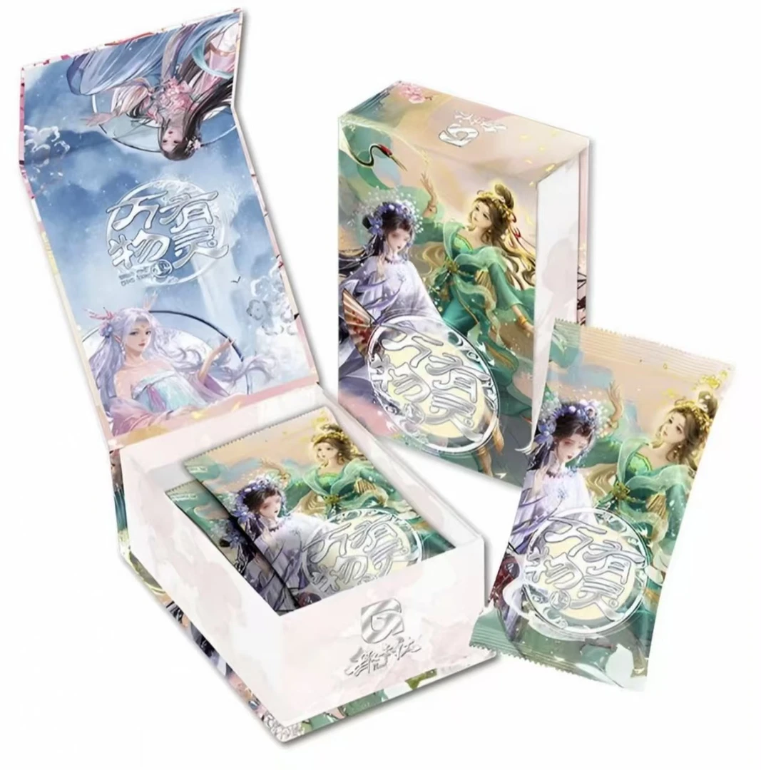 【小婷拆卡】趣卡社《万物有灵4.花间竹梦》收藏卡牌盲盒（代拆）