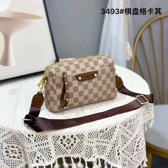 雅格莱诗女包2025新款高档洋气宽肩带小方包印花女款斜挎包专柜包