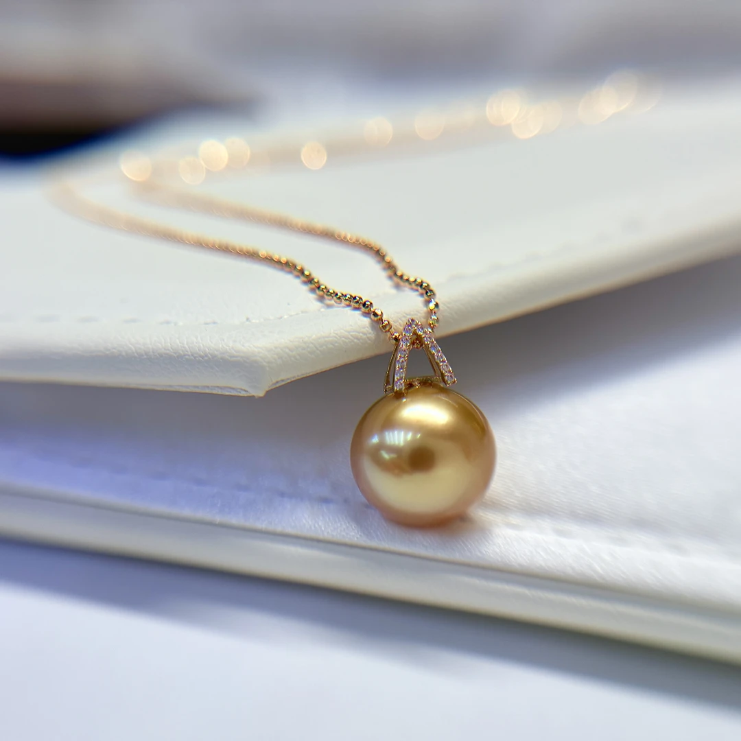 【小彤专属】【风华绝代】南洋金珠10-11吊坠（多样性发货发一）RY8088