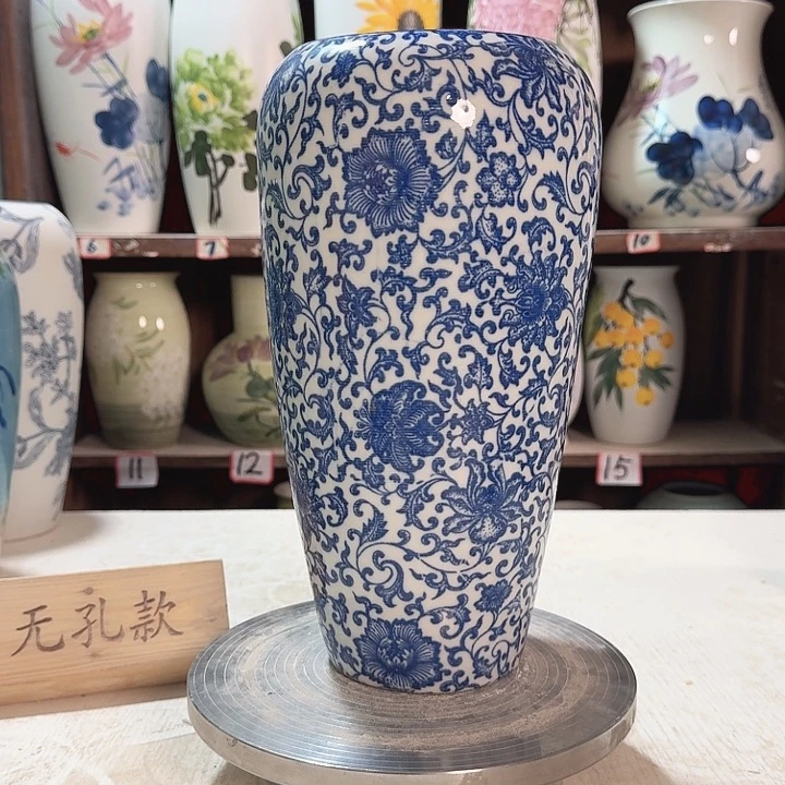 陶大萝卜青花子连陶瓷