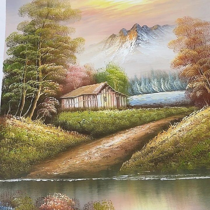 油画恭喜嘻嘻之一嘻嘻