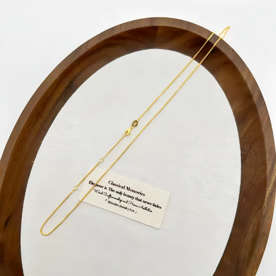 足金999 龙虾扣肖邦链（自选克重）