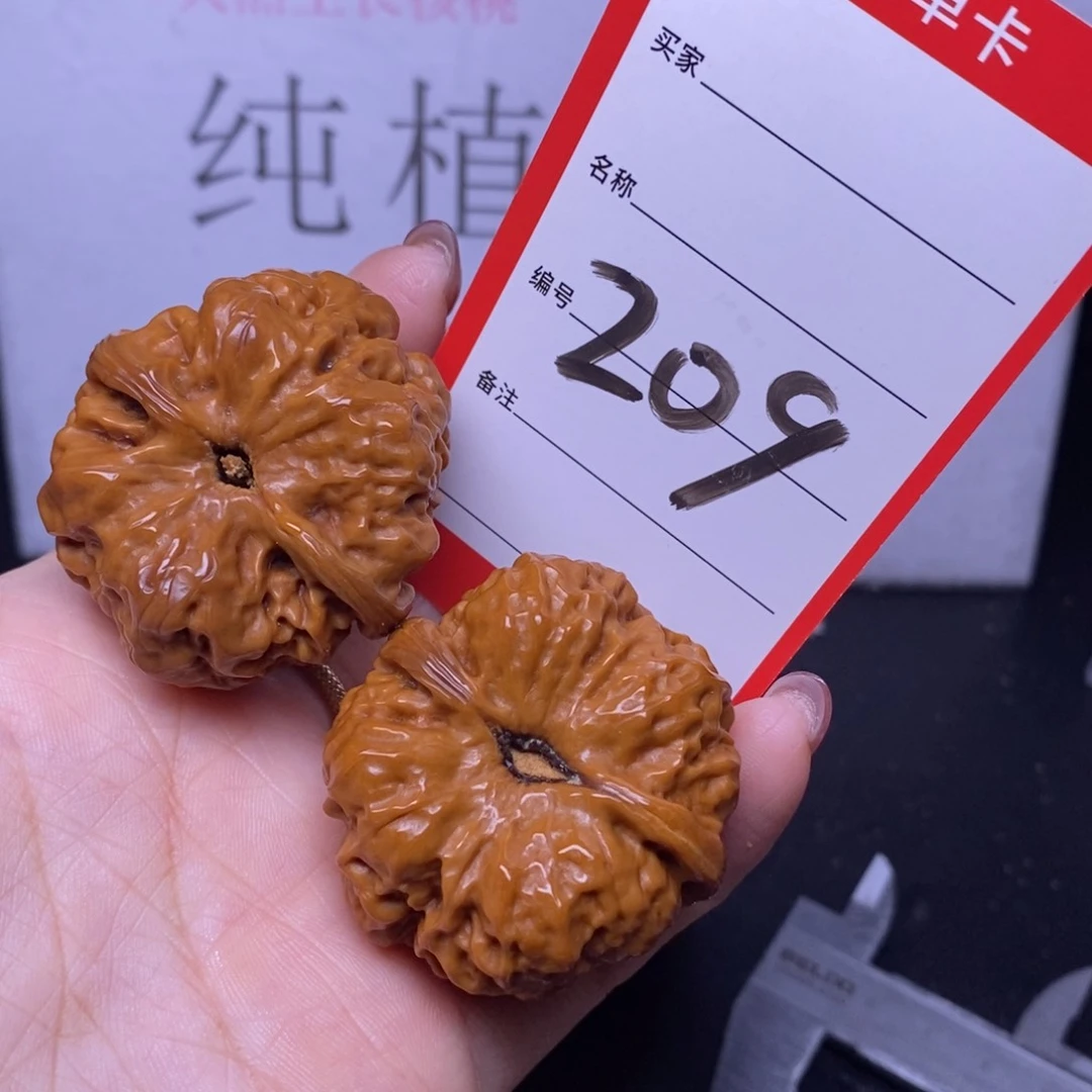 文玩核桃把件209/40蛤蟆头