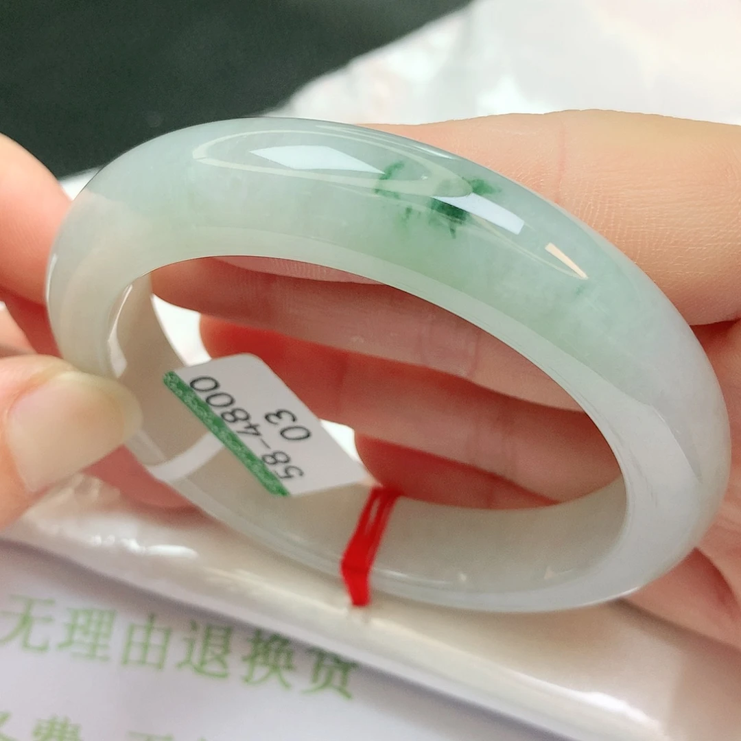 【闪购商品】翡翠手镯未镶嵌缅甸天然a货翡翠
