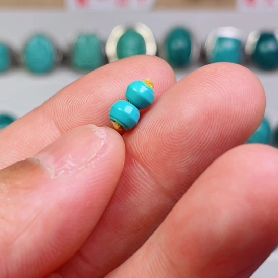 未镶嵌绿松石珠宝奇石石**洋