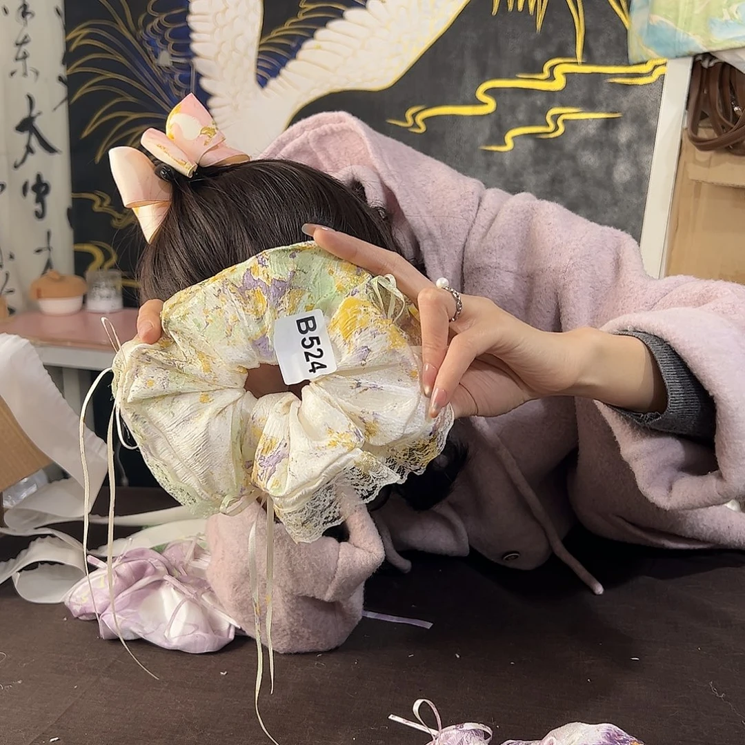 萧***呜524蕾丝发圈不退不换