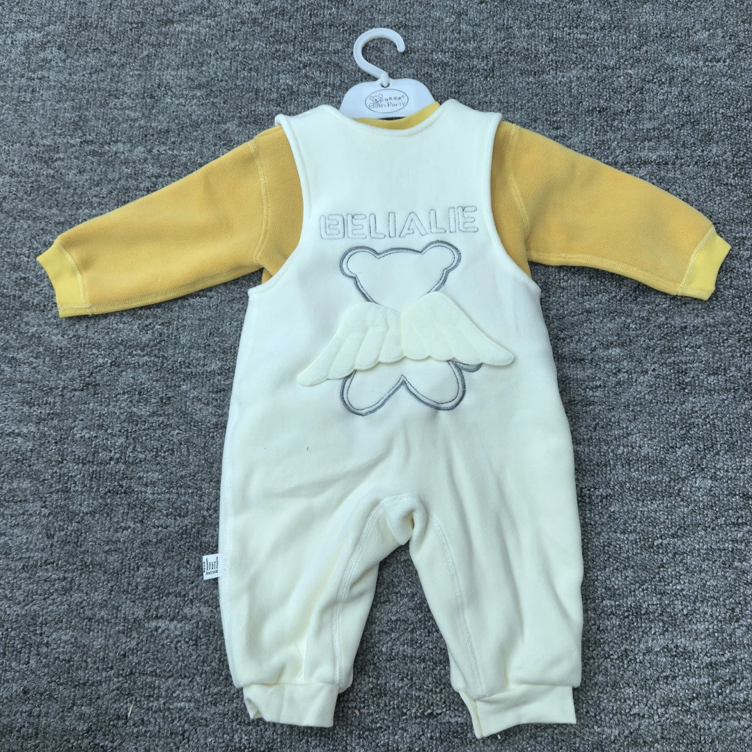 2025新款新生婴儿连体衣秋冬装宝宝衣服长袖套装宝宝帅气哈衣韩版