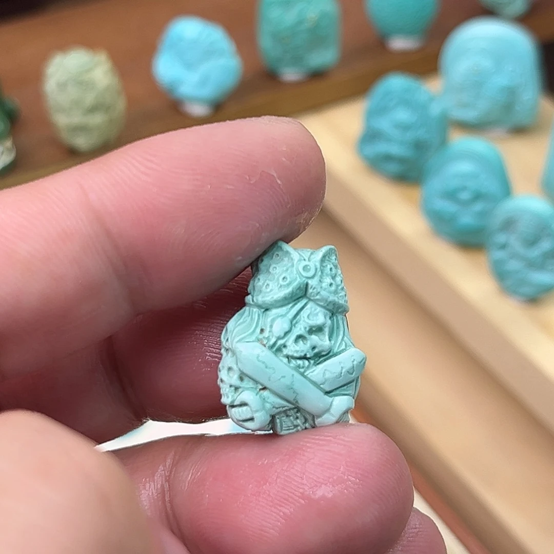 绿松石未镶嵌配饰