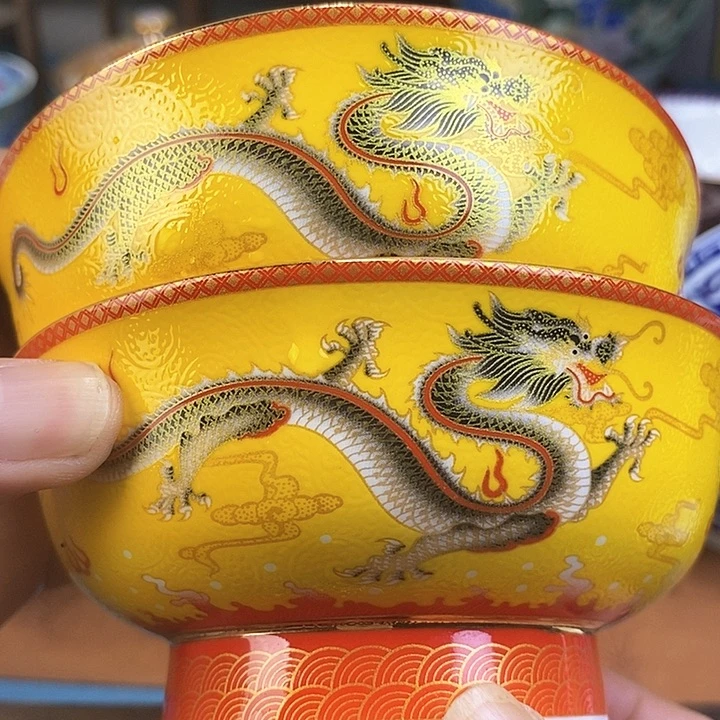 景德镇陶瓷藏式茶碗