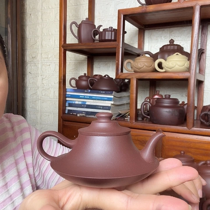 大***成茶壶紫砂云壶150cc精工半手工