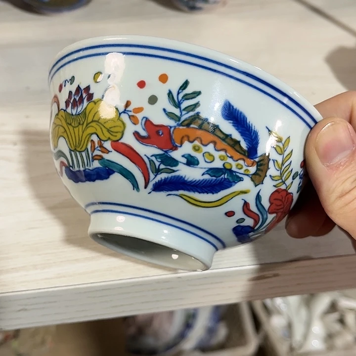 瓷片//////直径12.5厘米。绿。