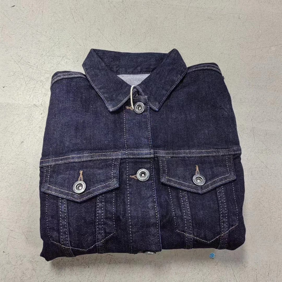 【南油彬哥】蓝色牛仔款短外套7732