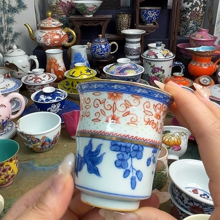 纳***哥摆件景德镇陶瓷老厂瓷999