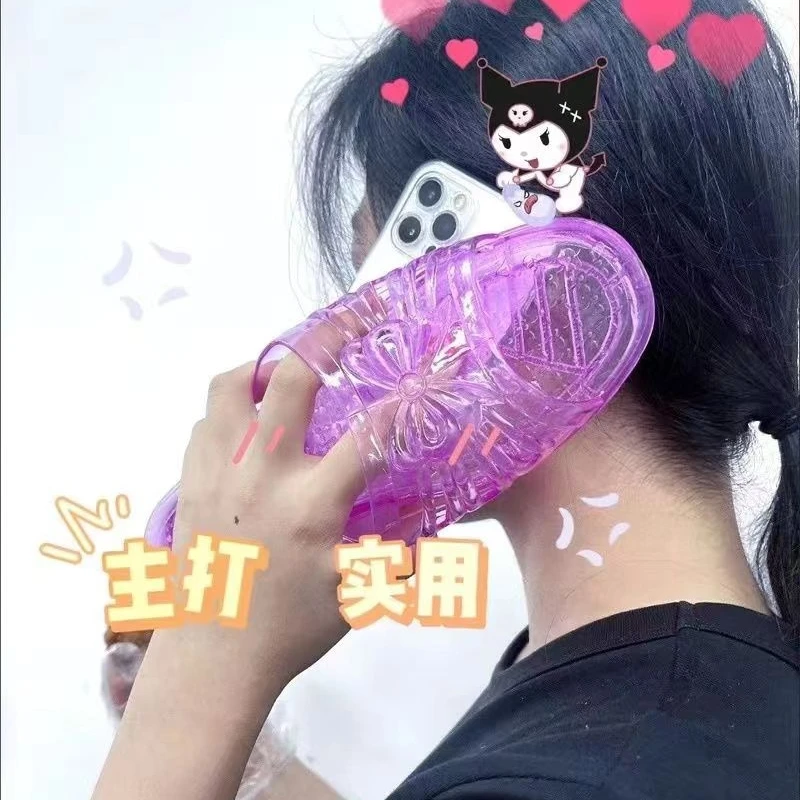 水晶鞋玉足适用苹果华为oppo小米vivo荣耀手机壳奇葩炸裂搞怪大脚