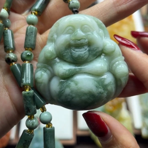 岫玉挂件未镶嵌挂件