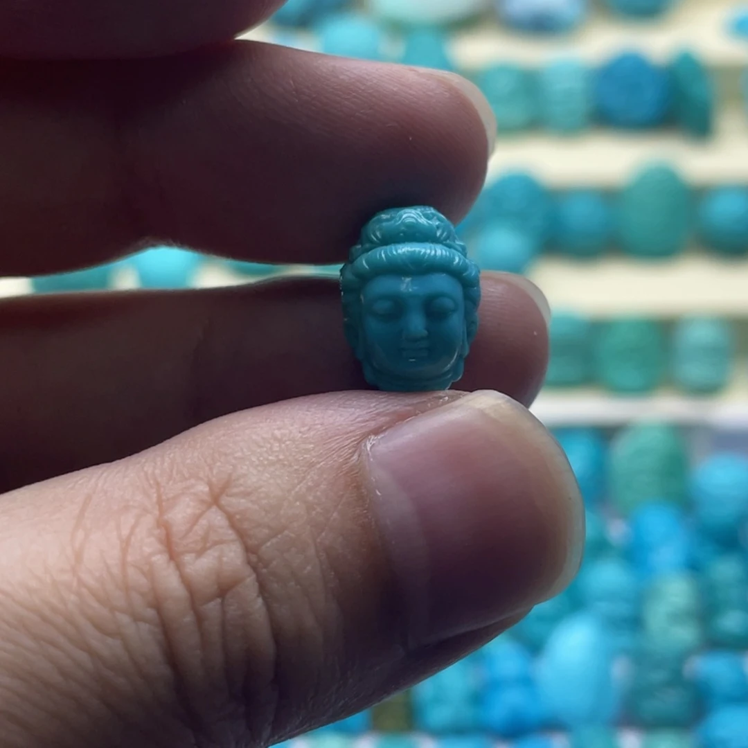 未镶嵌绿松石珠宝奇石