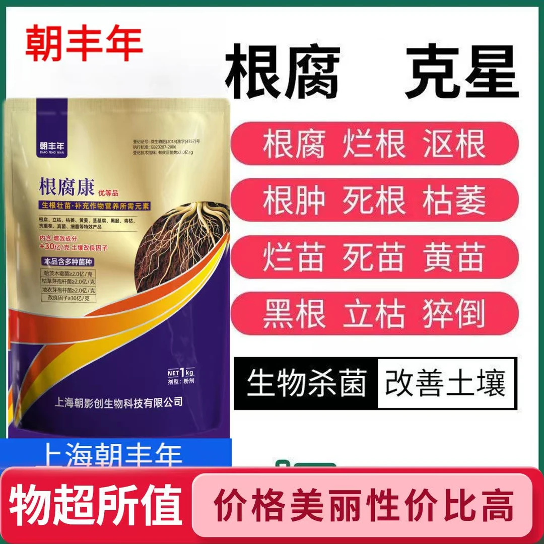 朝丰年蔬菜果树厂家直销正品保证根腐黄叶根腐生姜辣椒增产