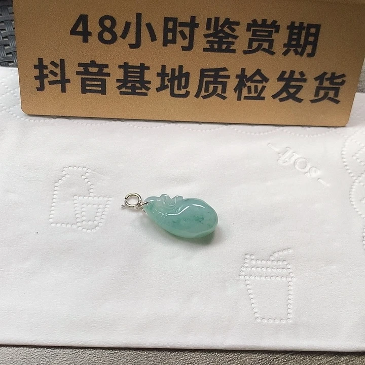 颈饰未镶嵌翡翠钱袋