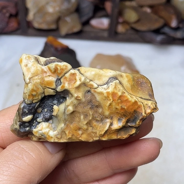 瓶***菴石材戈壁牧民美石原石