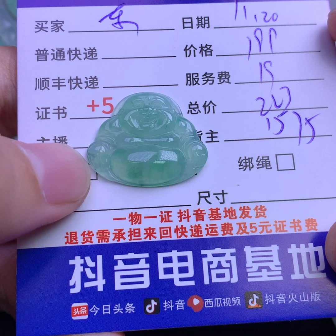 颈饰未镶嵌翡翠东****y