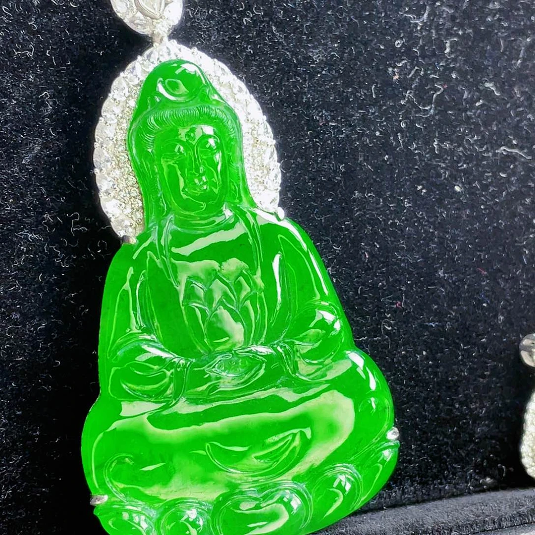 翡翠吊坠(不含链)未镶嵌