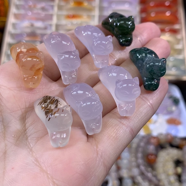 玛瑙/玉髓未镶嵌颈饰多样性发其一