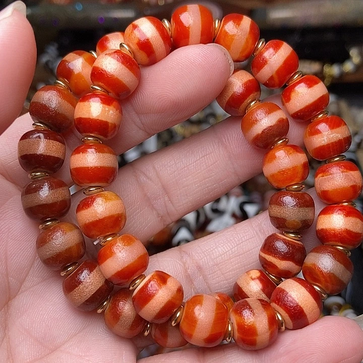 玛瑙/玉髓未镶嵌手链发一条