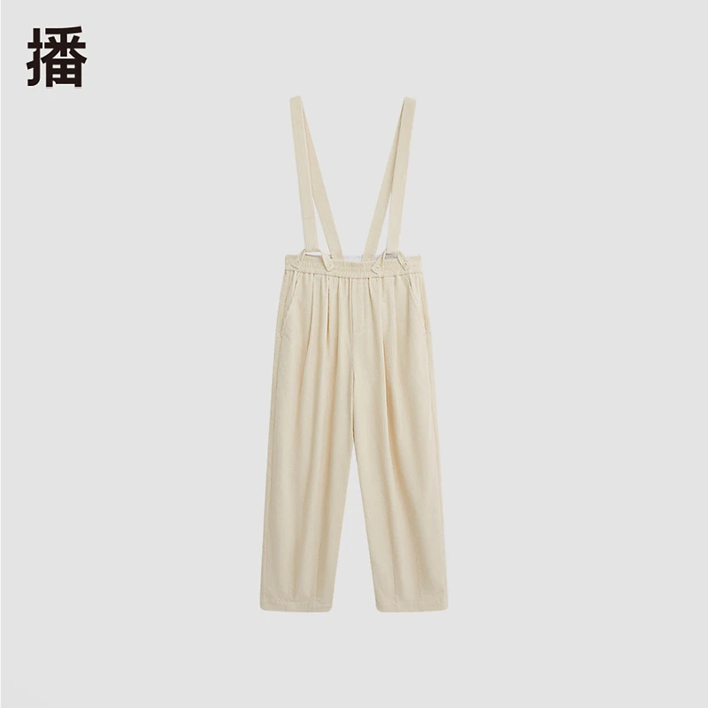 【达人专属】播舒适透气秋季宽松梭织运动户外休闲裤子BDQ8KD1883