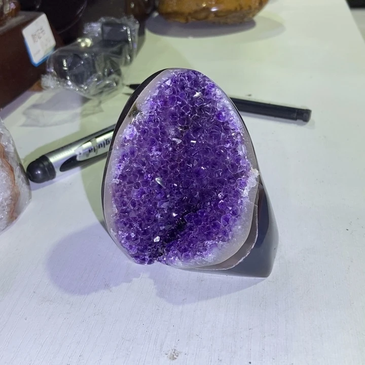 未镶嵌大型摆件（非配饰）紫晶小潘
