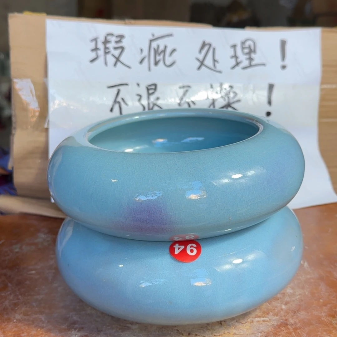 摆件郑家钧窑摆件微