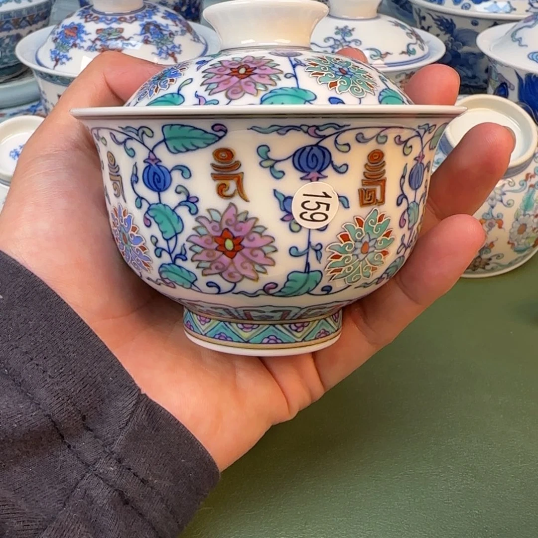 彦祖纯手工手工手绘茶具159