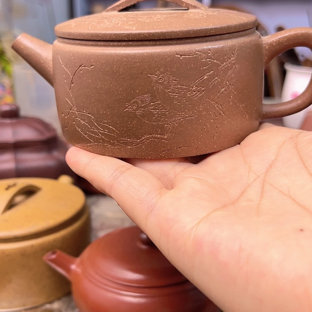 茶壶紫砂全手工制作