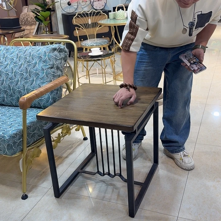 有机玻璃木质边几