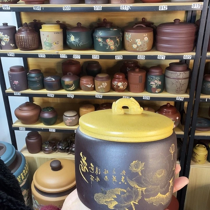 紫砂茶叶罐紫砂茶叶罐