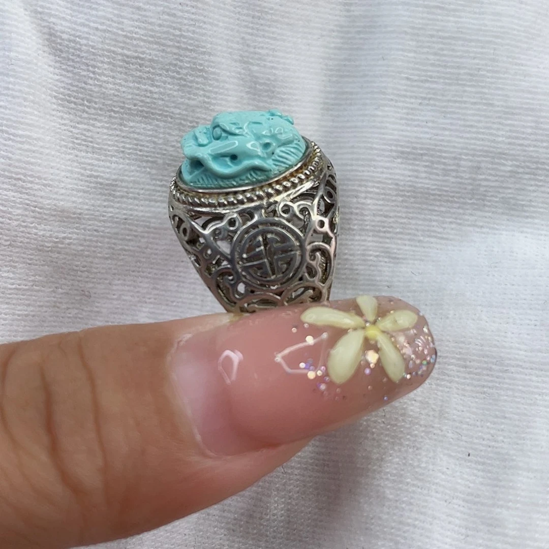 未镶嵌绿松石珠宝奇石