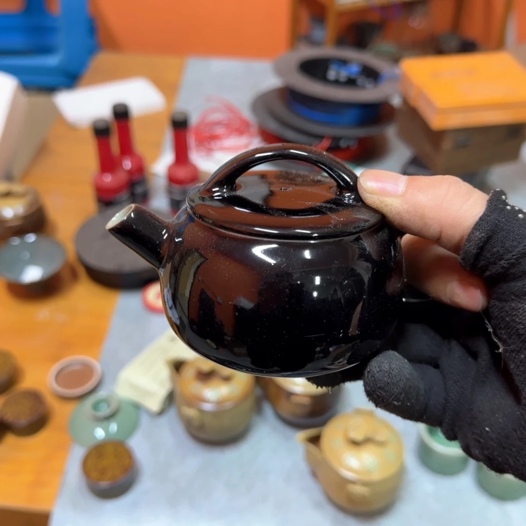 小金茶具青瓷茶器