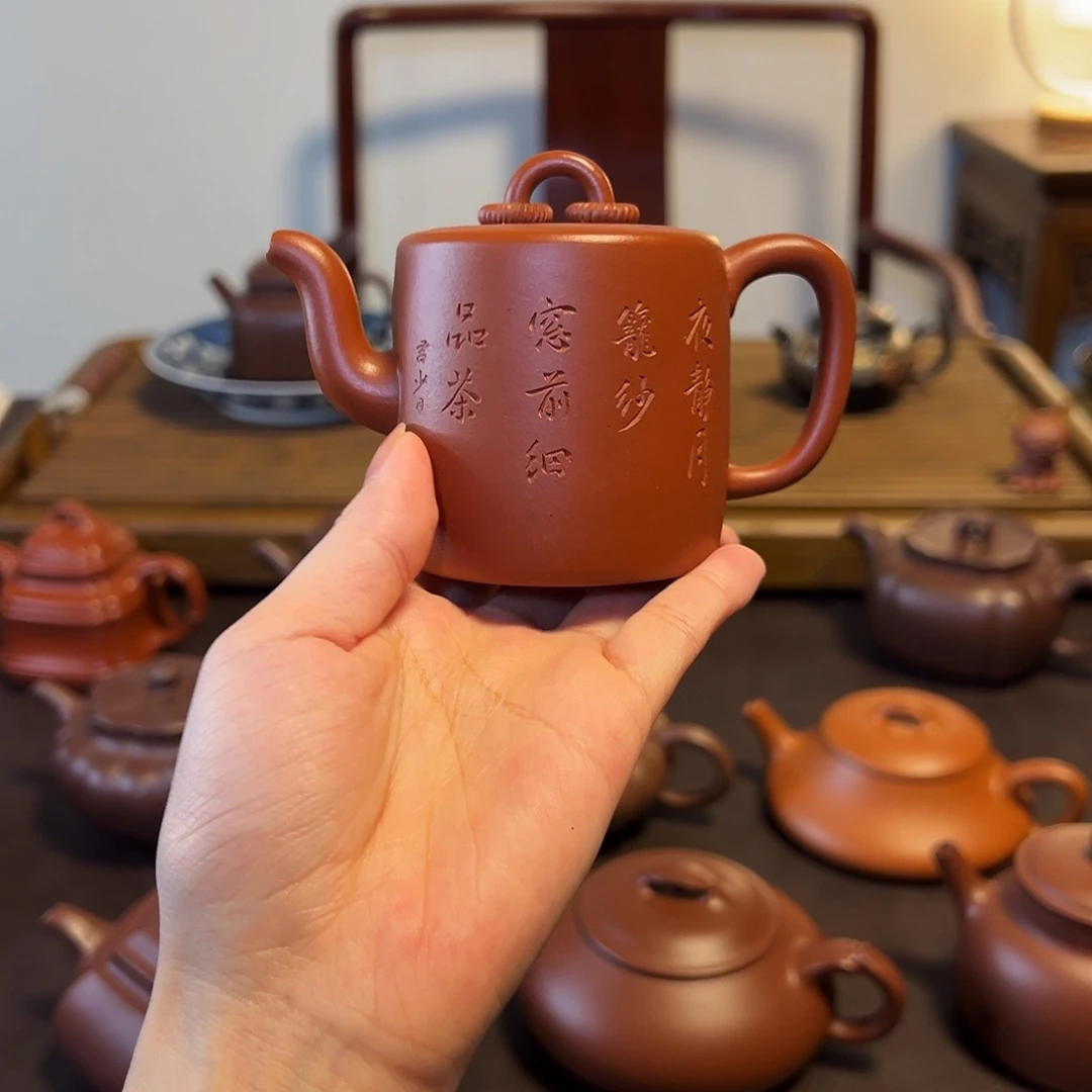 踏***行双圈容量125cc朱泥全手工