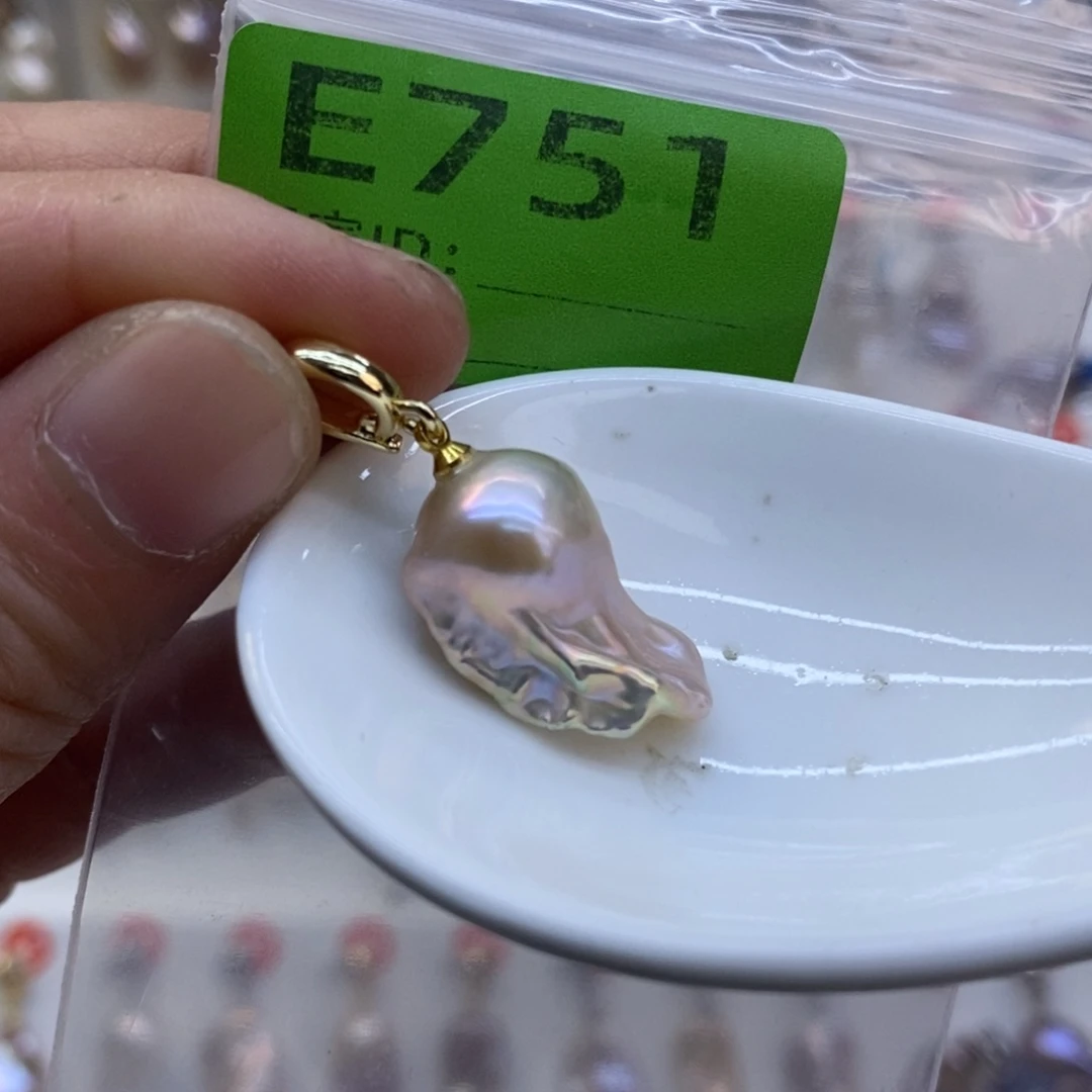 未镶嵌淡水珍珠美丽哦哦哦